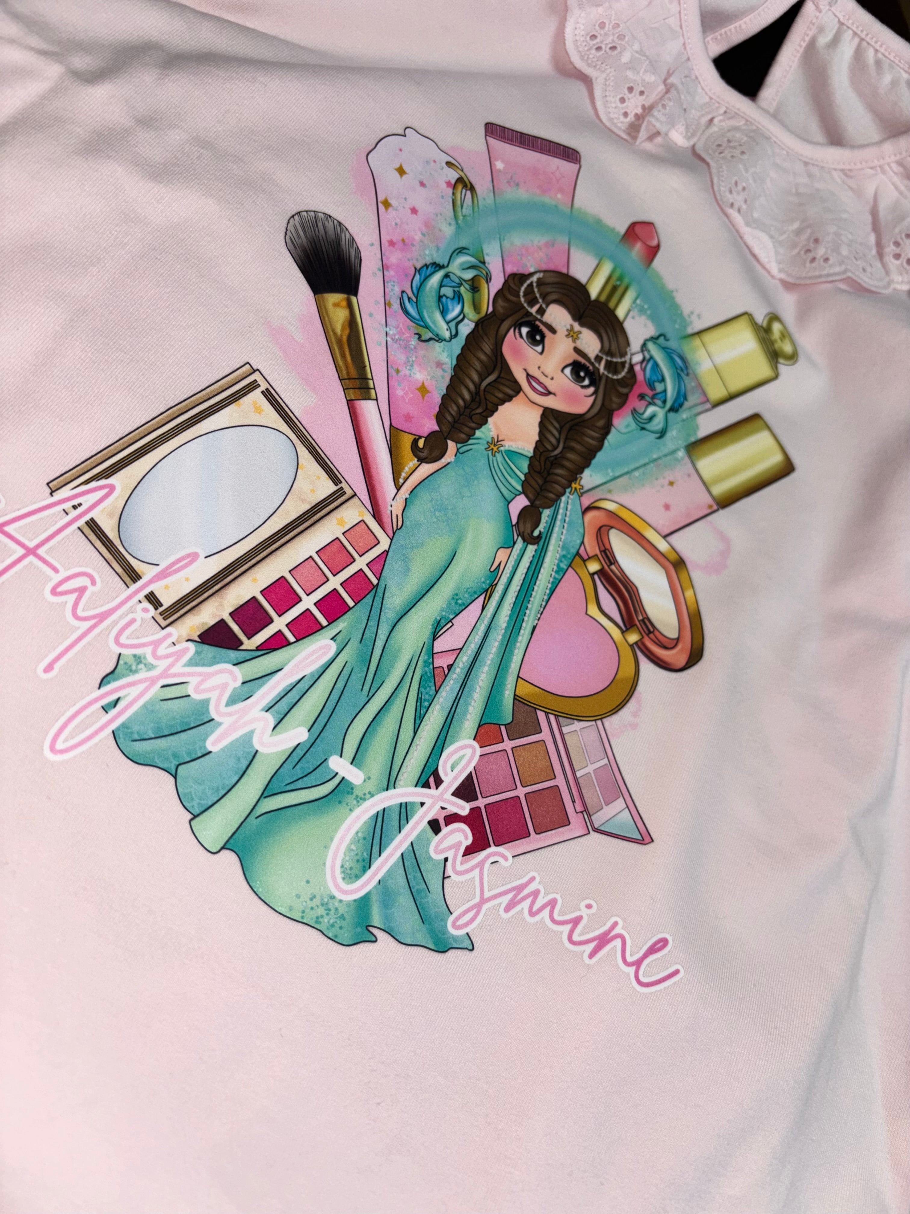 Frilled Pyjamas - Personalised