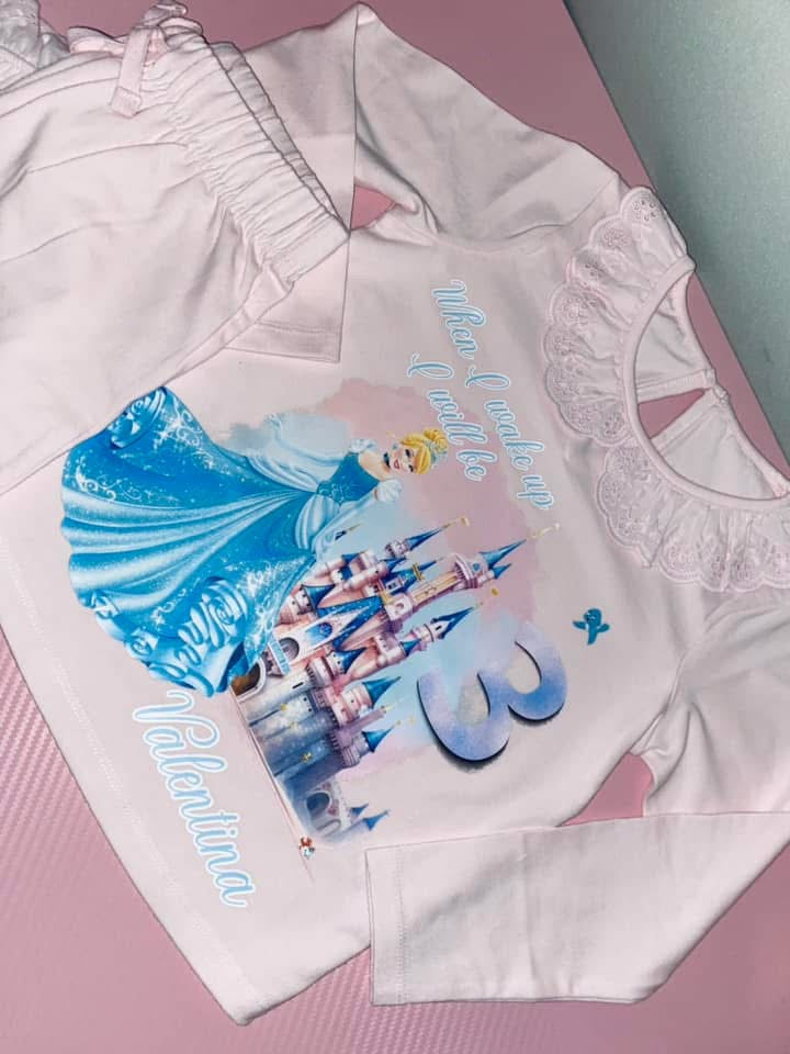 Frilled Pyjamas - Personalised