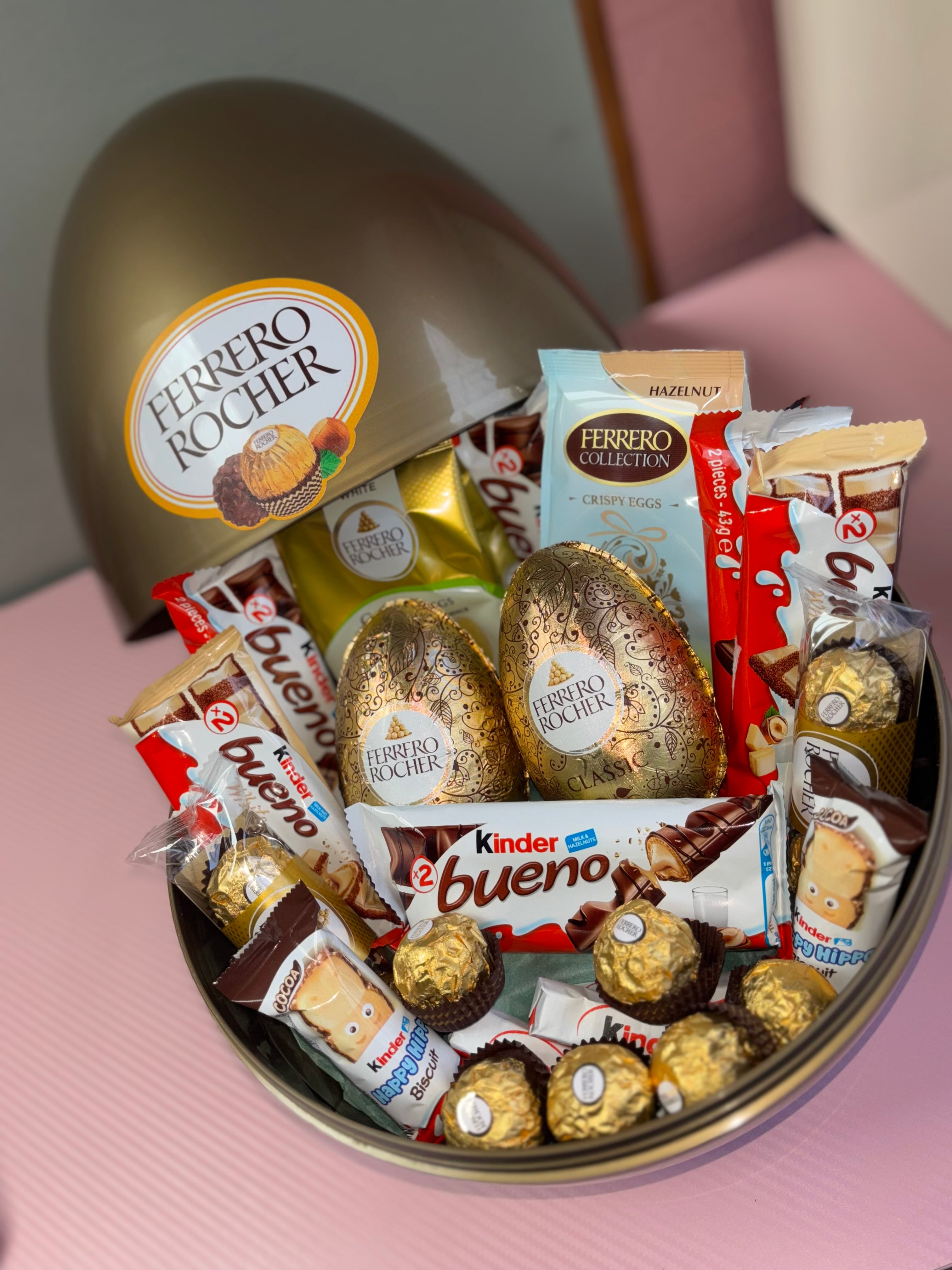 Custom Giant Eggs - Chocolate