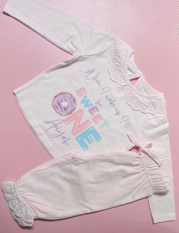 Frilled Pyjamas - Personalised