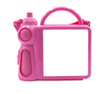 Plastic Lunch Box With Water Bottle & Handle